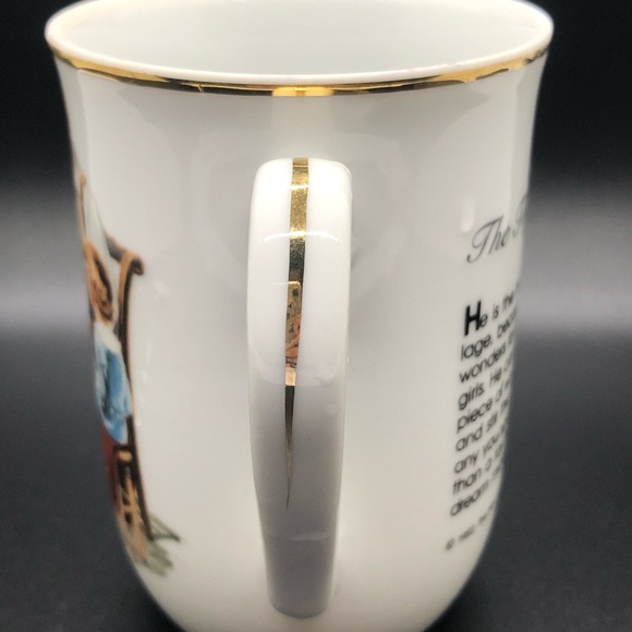 Norman Rockwell mug The Toy Maker 1982 - Picture 2 of 6